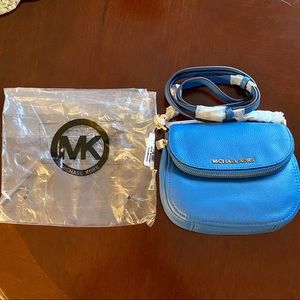 Michael Kors Bedford Purse Crossbody Heritage Blue